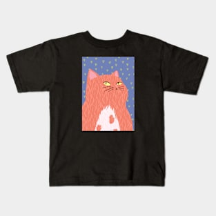 Orange tabby cat Kids T-Shirt